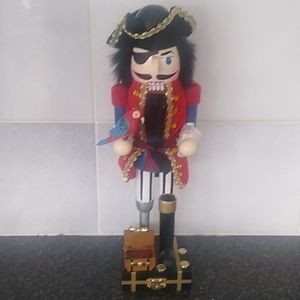 Pirate Wood Statue Christmas